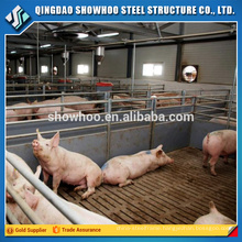 Light Steel Frame Sheds Galvanized Pig Farm House For Sale